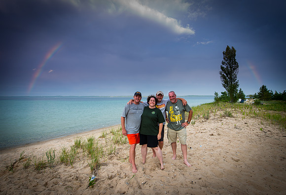 Loads under the Rainbow in Sutton's Bay, MI