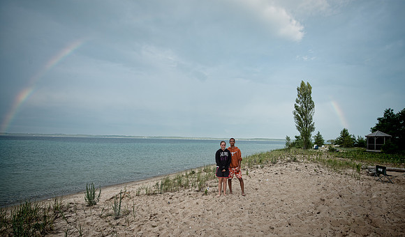 Arrasmith Kids under the Rainbow in Sutton's Bay, MI
