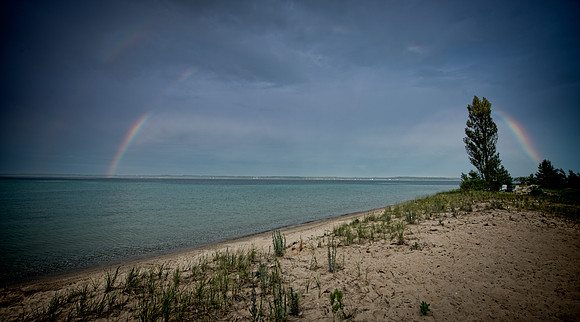Under the Rainbow in Sutton's Bay, MI
