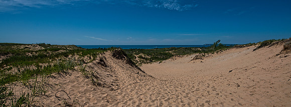 Sleeping Bear Dunes Towards Lake Michigan