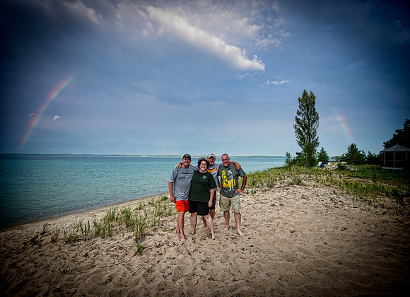 Loads under the Rainbow in Sutton's Bay, MI