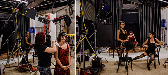 Cabaret_Playhouse in the Park, Ladies on the Set with Jodi.