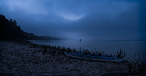 Fog Rolls Over Lee's Point
